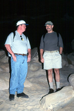 Chris and Jack at Hazard Cave